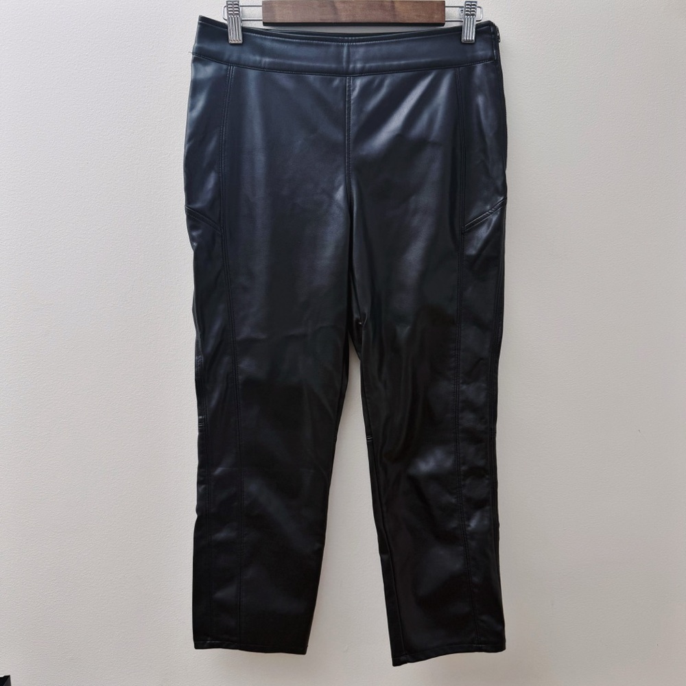 We The Free Black Leather Pants